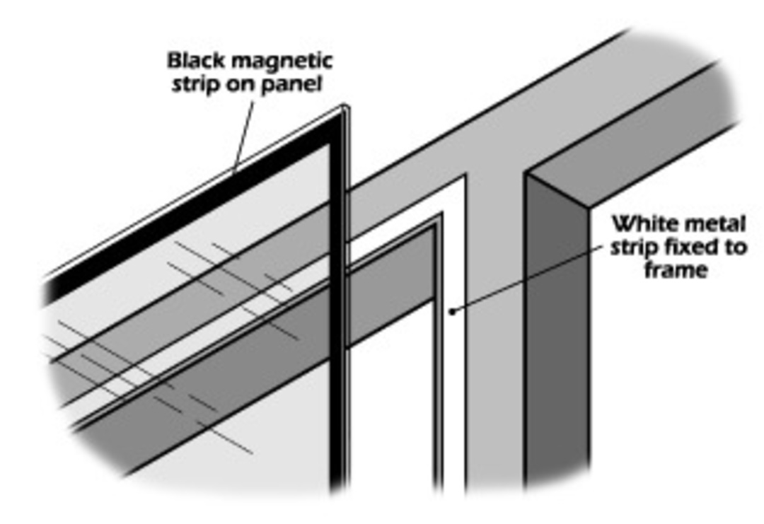 MagnetGlaze Standard 20mm Finishing Trim BROWN 5m Length image 2